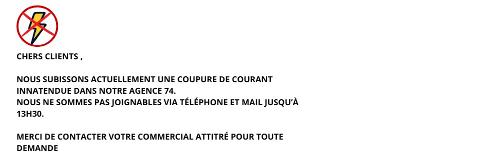 COUPURE DE COURANT 07/05/26